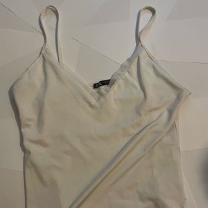 White Zara Tank